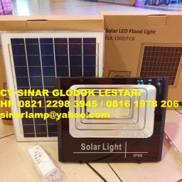 Lampu Sorot Solar Cell 300 Watt Lampu Tembak Solar Cell Terbaru